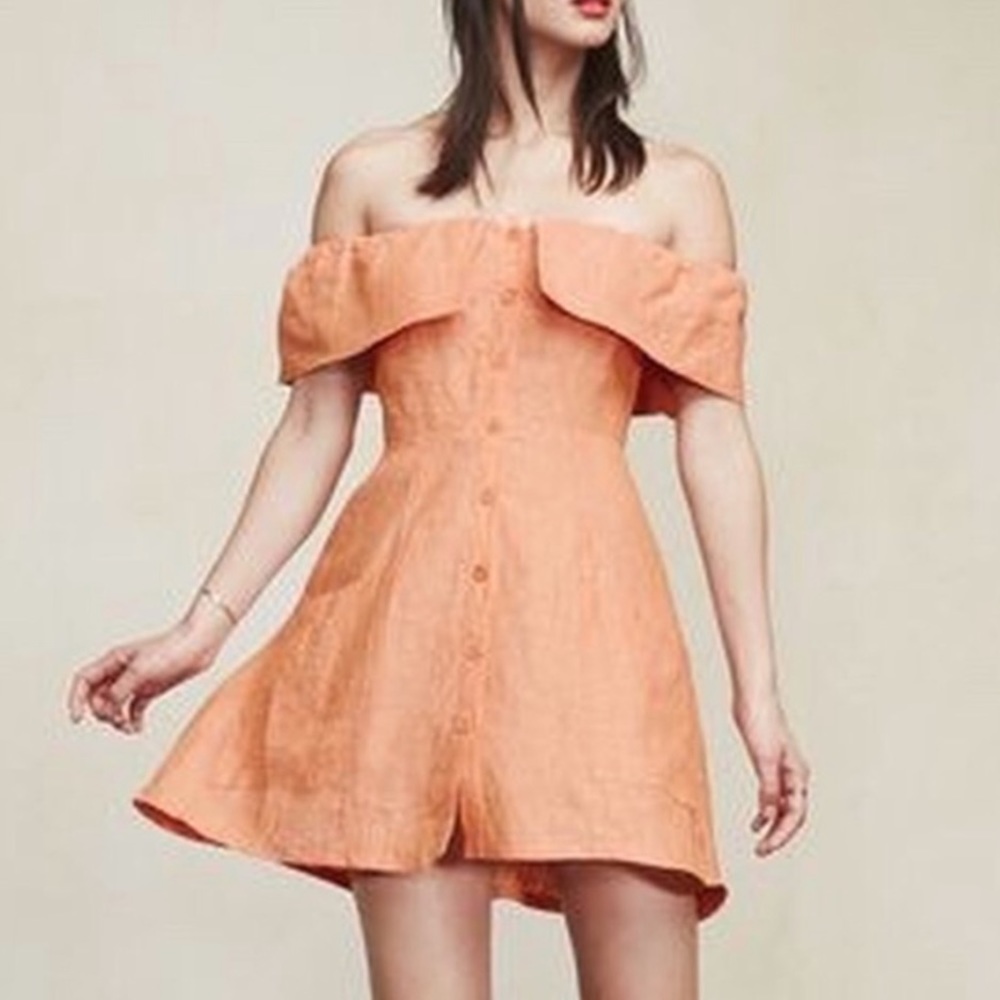 Reformation Linen Dress 6